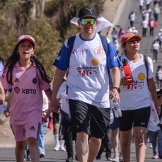 CBN apoya a la campaña Caminando por la Vida en La Paz, para beneficiar a niñas y niños que viven con cáncer