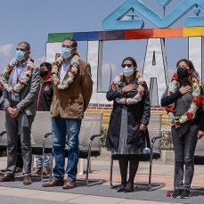 CBN dona 6 mil bolsas con alimentos para  incentivar la vacunación de las familias de El Alto