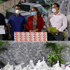 CBN dona 6 toneladas más de alimentos a las familias en situación vulnerable