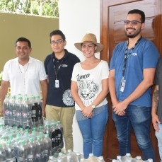 CBN donó agua Somos y gaseosas a los damnificados por las inundaciones en la ciudad de Cobija