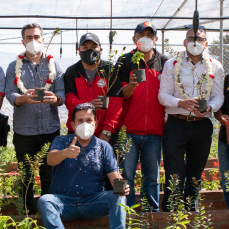 CBN inaugura un vivero en Cervecería Taquiña para trabajar en conjunto con la comunidad