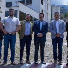 CBN recibe la visita del Alcalde de Cochabamba y su equipo de trabajo en su Cervecería Taquiña