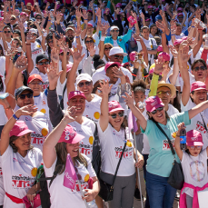 CBN se suma a la campaña “Caminando por la Vida” en Cochabamba para apoyar a niñas y niños con cáncer