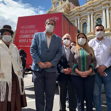 La CBN dona 190 mil ítems en equipo de bioseguridad para trabajadores del sector salud