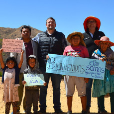 Llave Mayu I celebra la llegada del agua segura con el proyecto solidario de Agua Somos de CBN