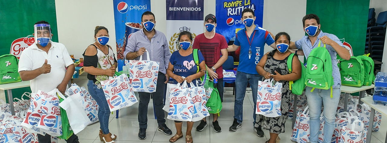 CBN, a través de su marca Pepsi, entrega ítems de bioseguridad para tiendas en Santa Cruz