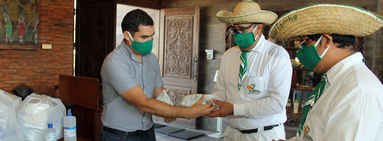 CBN apoya con 17.000 materiales de bioseguridad a restaurantes