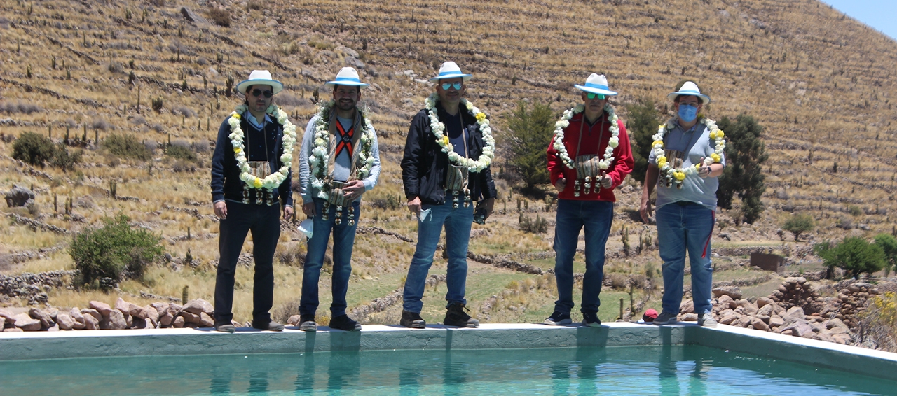 CBN dona a la comunidad Mallcoca el cuarto estanque de agua y un tinglado para la escuela de Huari