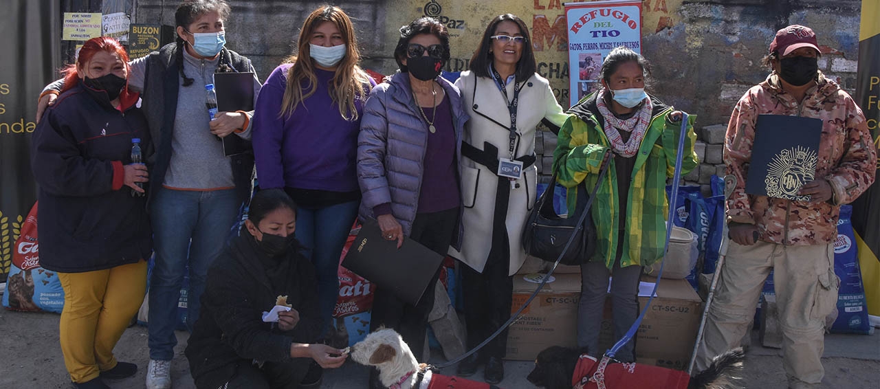 CBN dona materiales e insumos para beneficiar a más de 600 mascotas rescatadas de las calles