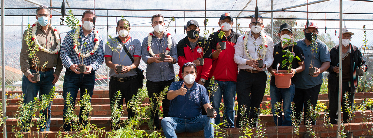 CBN inaugura un vivero en Cervecería Taquiña para trabajar en conjunto con la comunidad