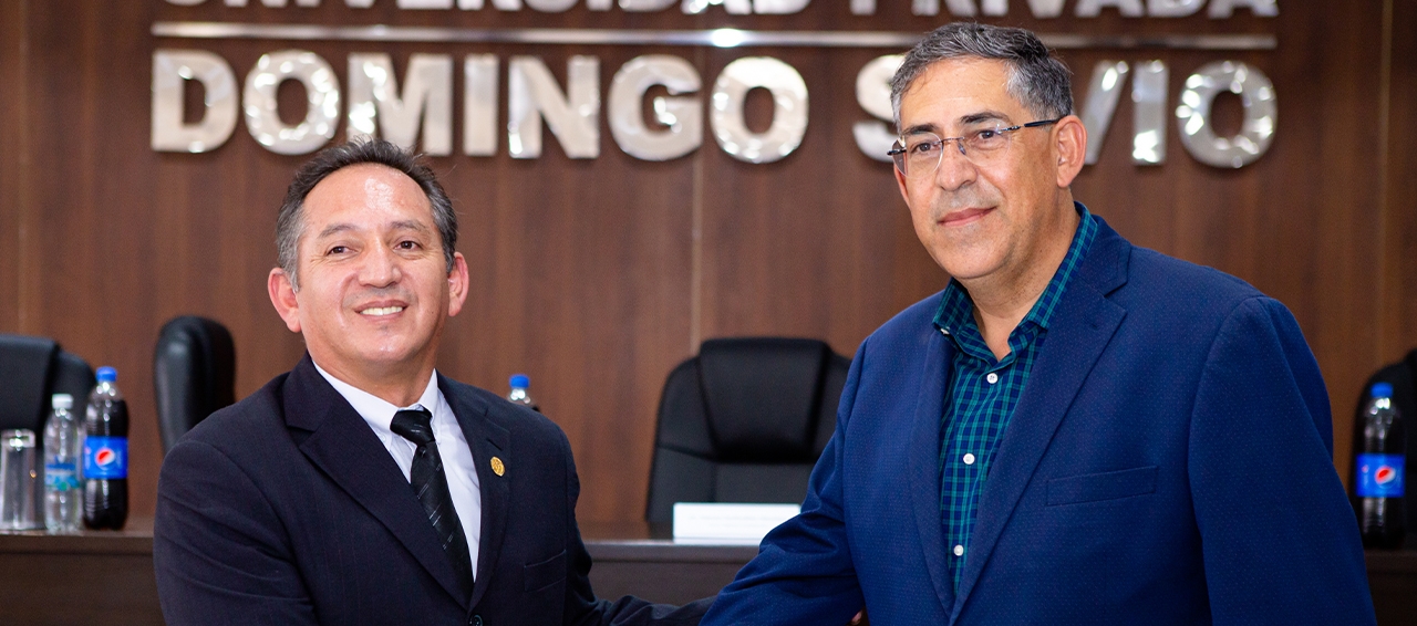 CBN y la Universidad Privada Domingo Savio firman convenio de coordinación interinstitucional