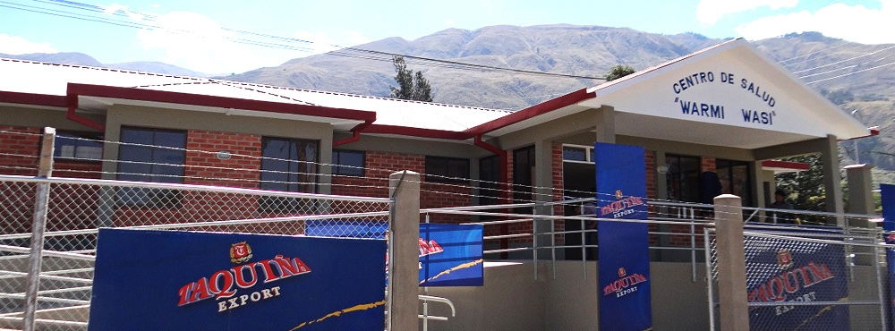 Cervecería Taquiña entregó Centro de Salud WarmiWasi al Sindicato Agrario Taquiña