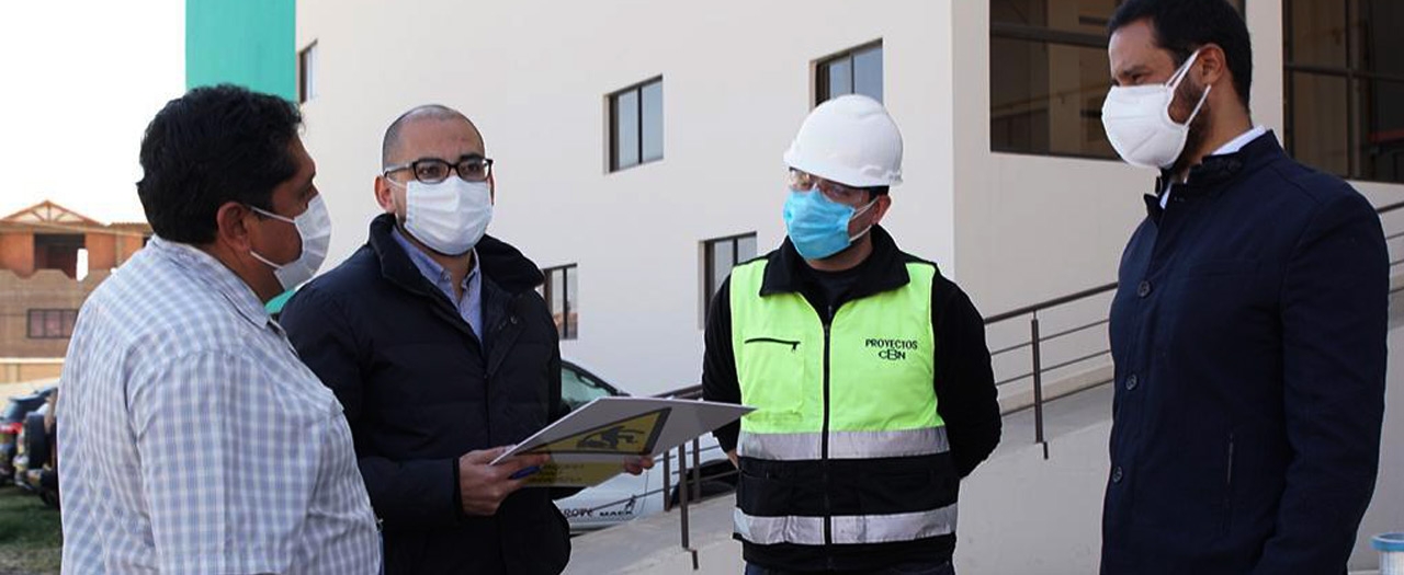 La planta de oxígeno donada por CBN se inaugura este miércoles en Cochabamba