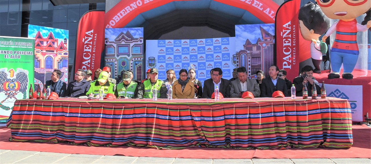 Paceña fortalece las tradiciones de El Alto como auspiciador oficial de la Entrada de la Virgen del Carmen