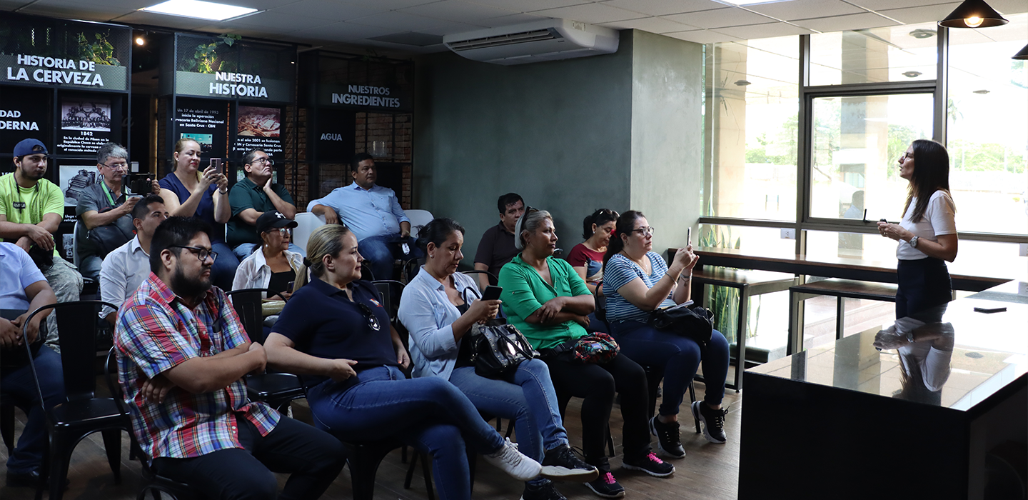 Tour cervecero de CBN en Santa Cruz destacó sus iniciativas y proyectos en inclusión y empoderamiento femenino