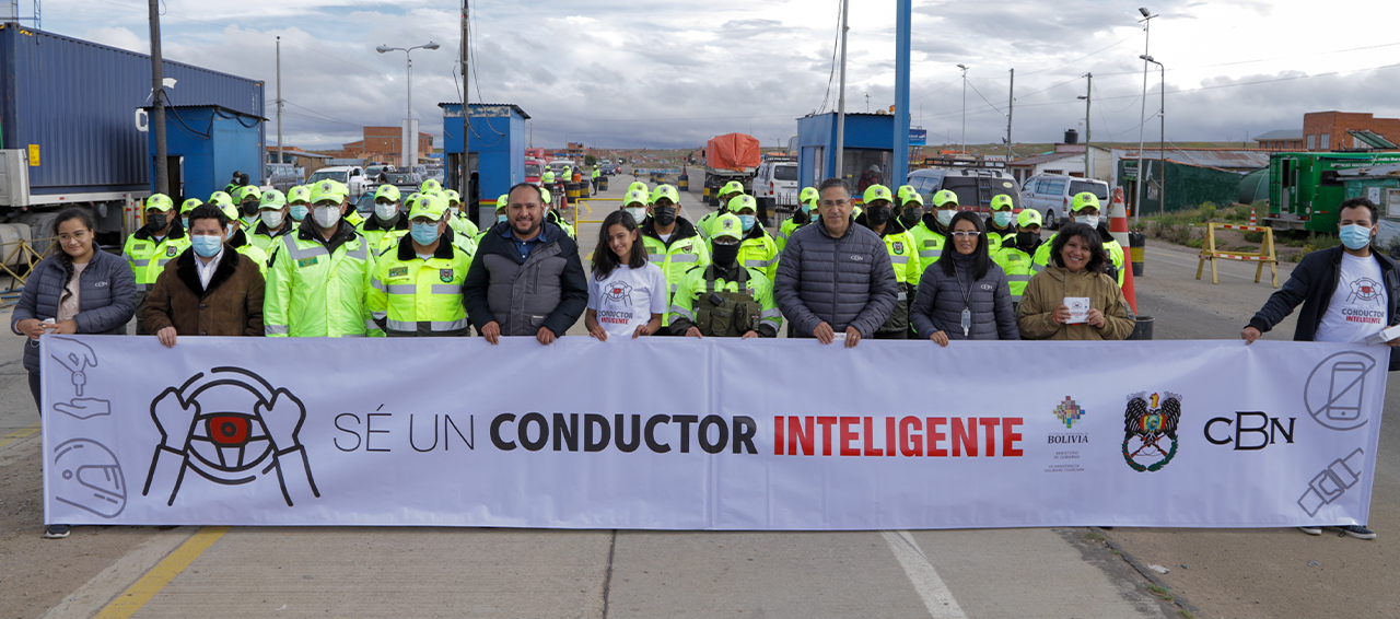 Viceministerio de Seguridad Ciudadana, Policía Boliviana y CBN buscan reducir accidentes de tránsito en Carnaval