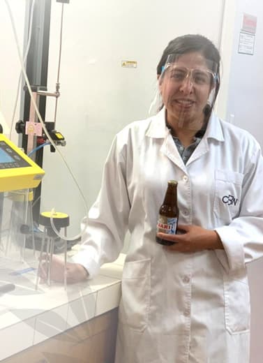Pamela Chávez Jefa de Calidad en Huari
